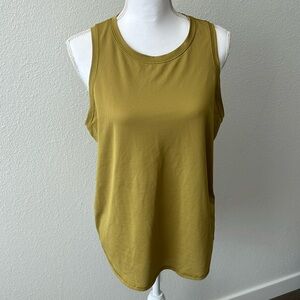 Lululemon High Neck Running and Training Tank - Auric Gold